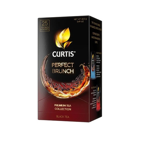Curtis чай черный Perfect Brunch, 25 пакетиков